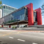 Paulista Avenue and MASP (Sao Paulo Museum of Art) - Sao Paulo, Brazil